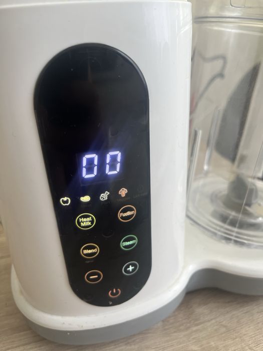 Пароварка блендер з електронним табло