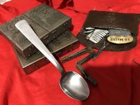 Чайная ложка с позиций 1944 Имперский  фронт 3 рейх OBERHUTTEN M.D.A