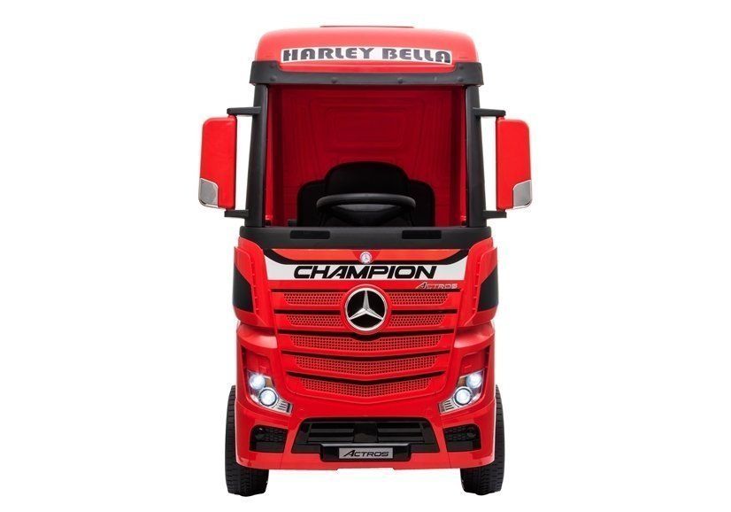 Auto Na Akumulator Mercedes Actros Czerwone