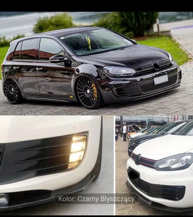 Osłona maskownica halogenów golf 6 gti/gtd,tuning
