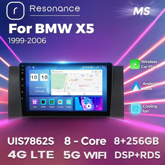 Штатна магнітола мультимедія BMW E39 Android GPS навігація