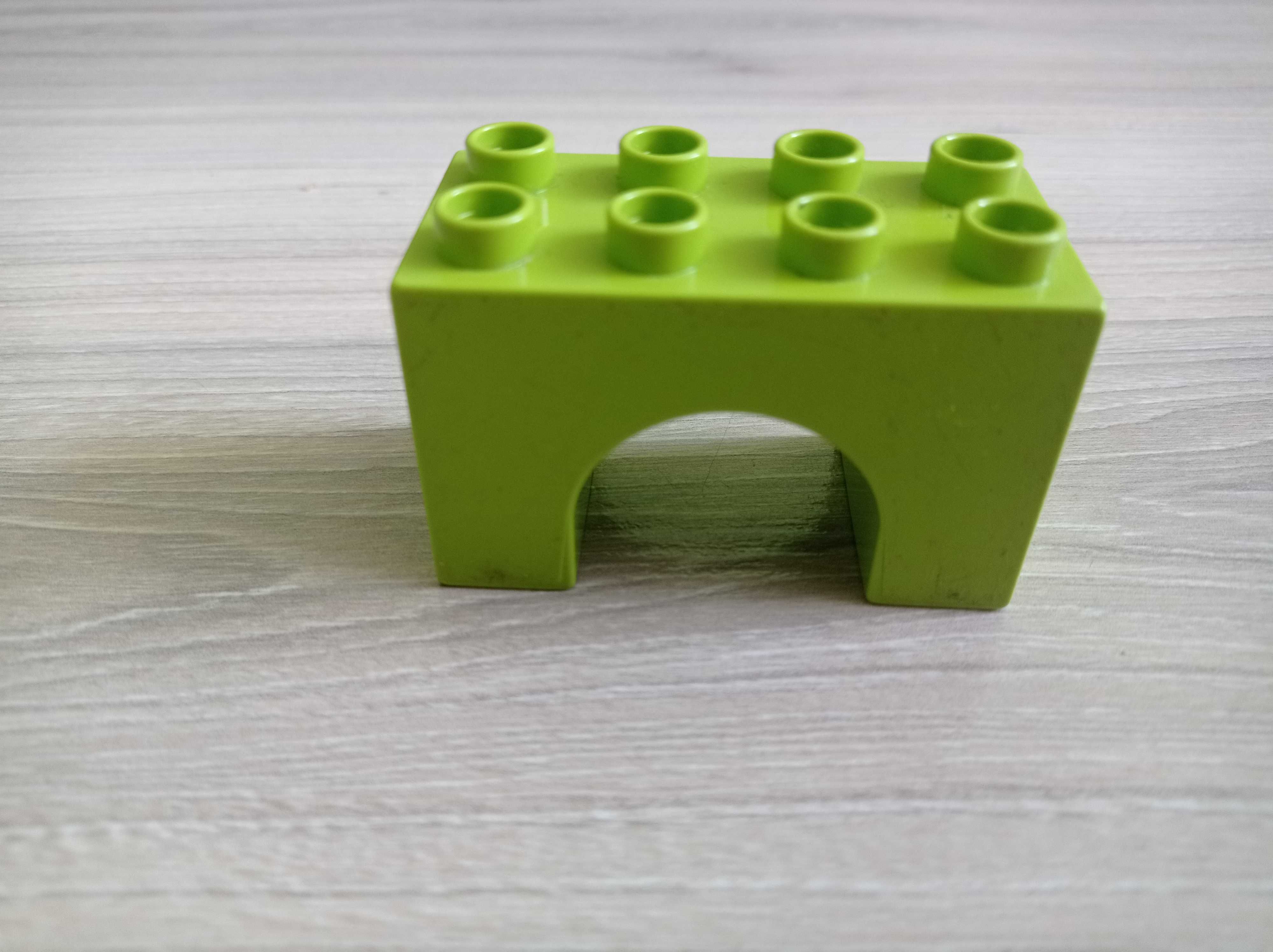 Lego Duplo 2x4 łuk - 11198 - kolor zielony jasny, limonkowy