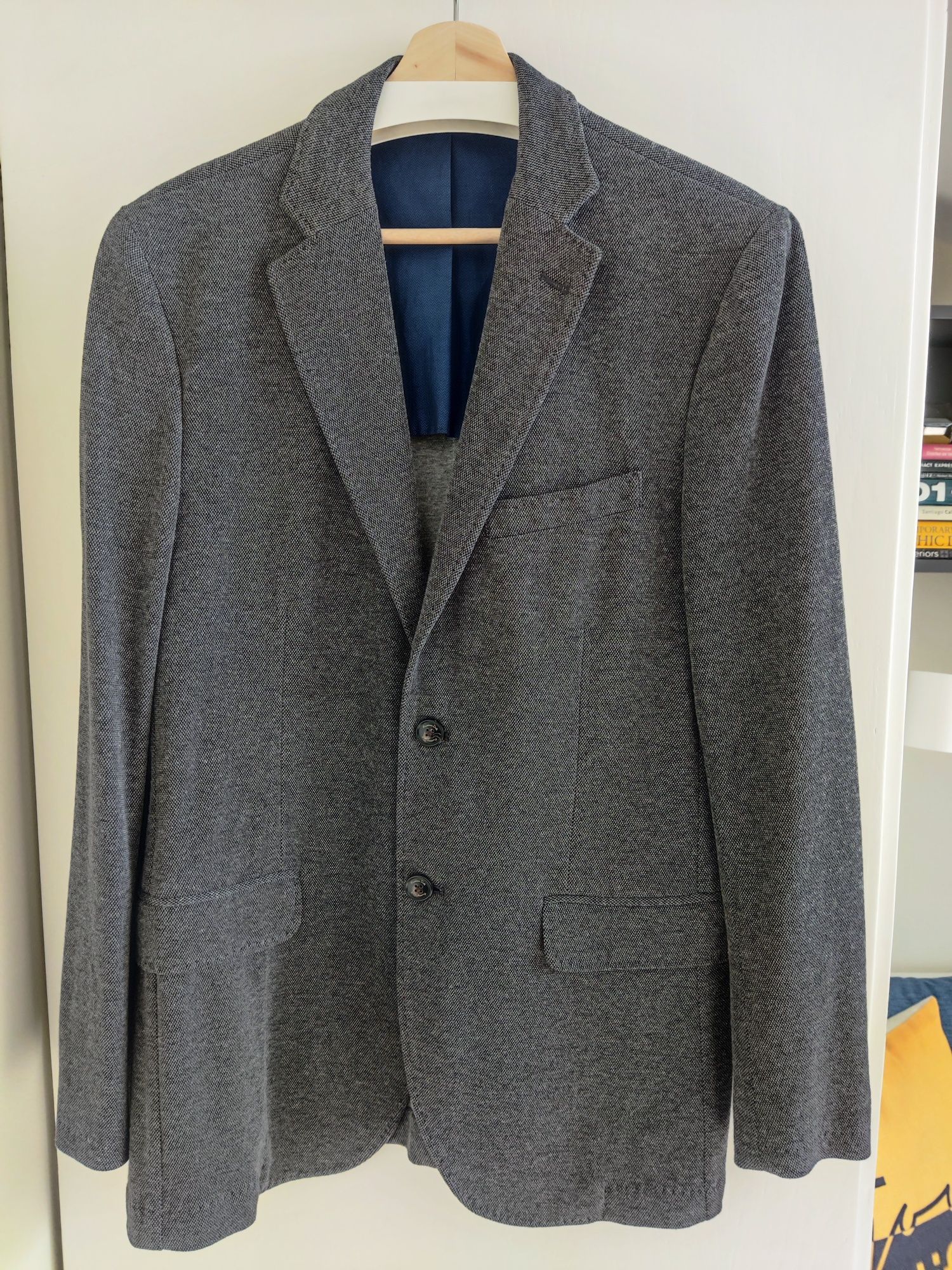 Blazer Slim Fit, Massimo Dutti (como novo)