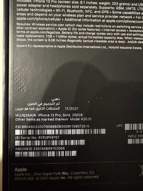 iPhone 13 pro /256 gb/ jak nowy