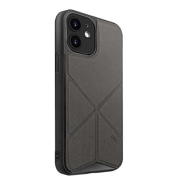 Etui Uniq Transforma na iPhone 12 mini - szare