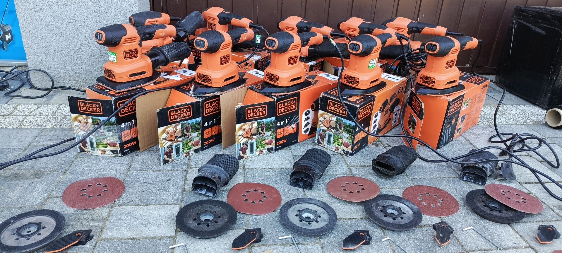 Szlifierka oscylacyjna mimośrodowe delta Black decker