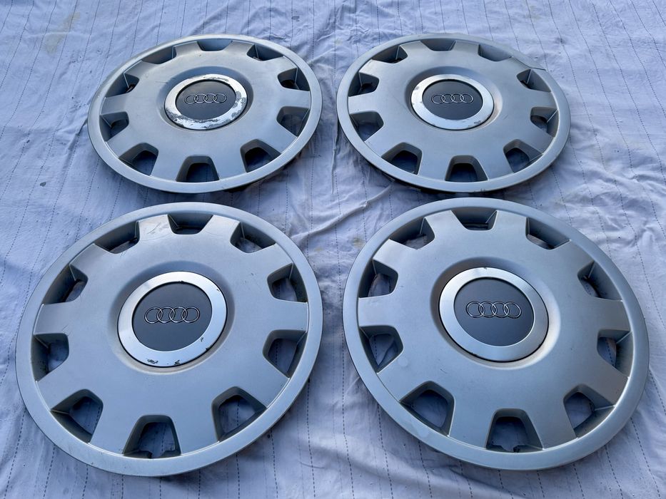 AUDI r15 КОВПАКИ A1 A2 A3 A4 A6, 80 90 100, VW Volkswagen, Seat, Skoda