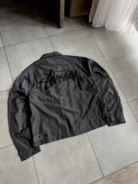 Stussy x Our legacy original neilon zip jacket