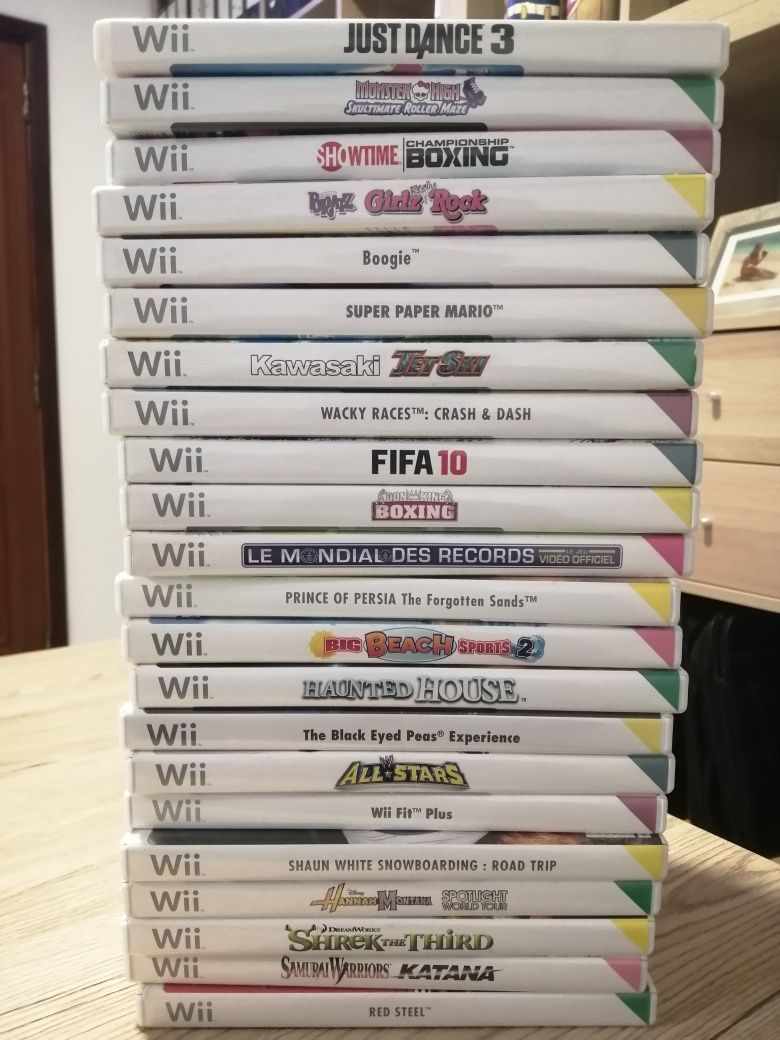 Jogos wii  a preço saldos