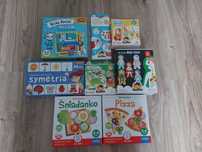 Zestaw gier i puzzli dla dzieci od 2lat