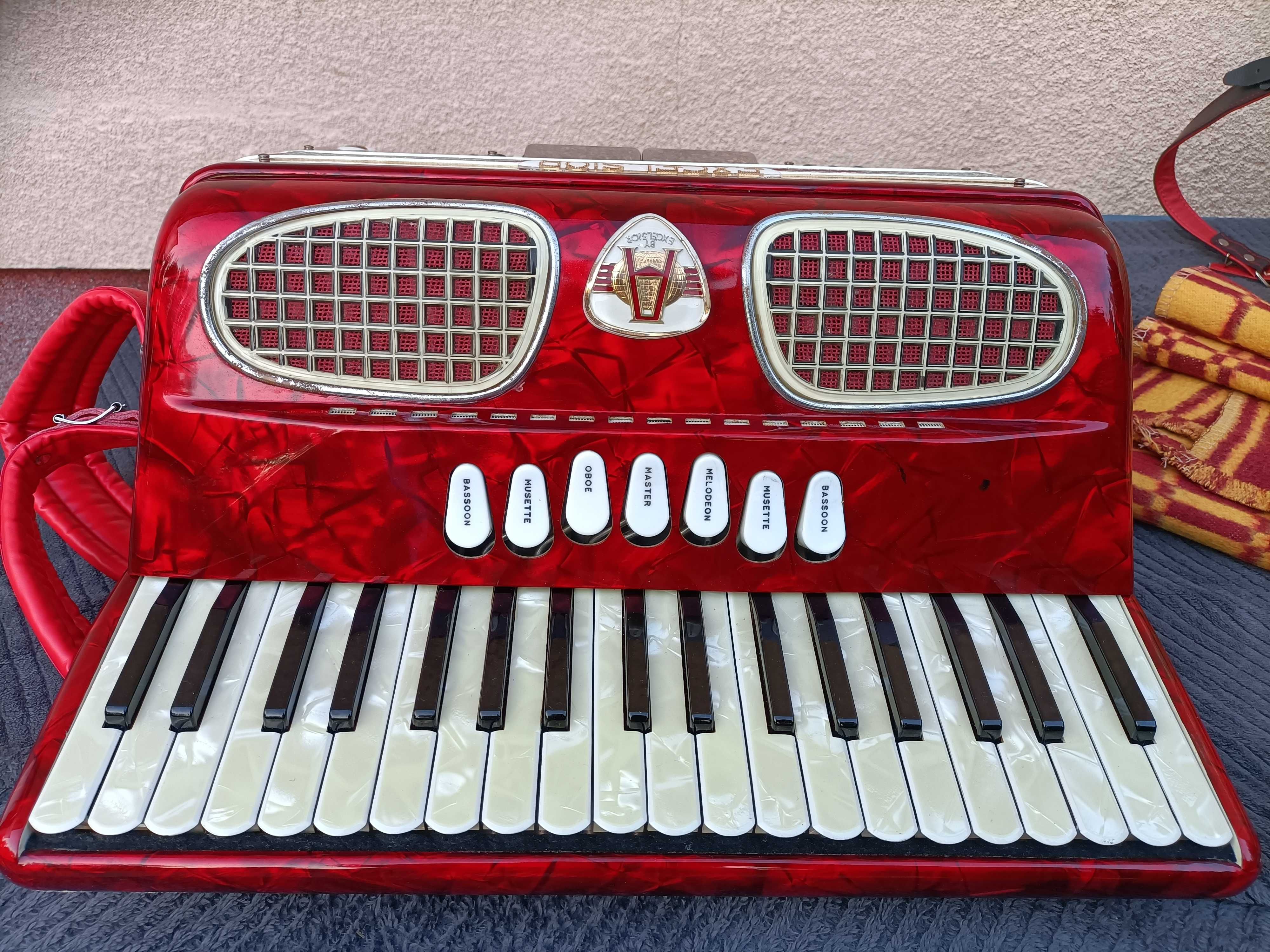 Akordeon Excelsior 80 bas