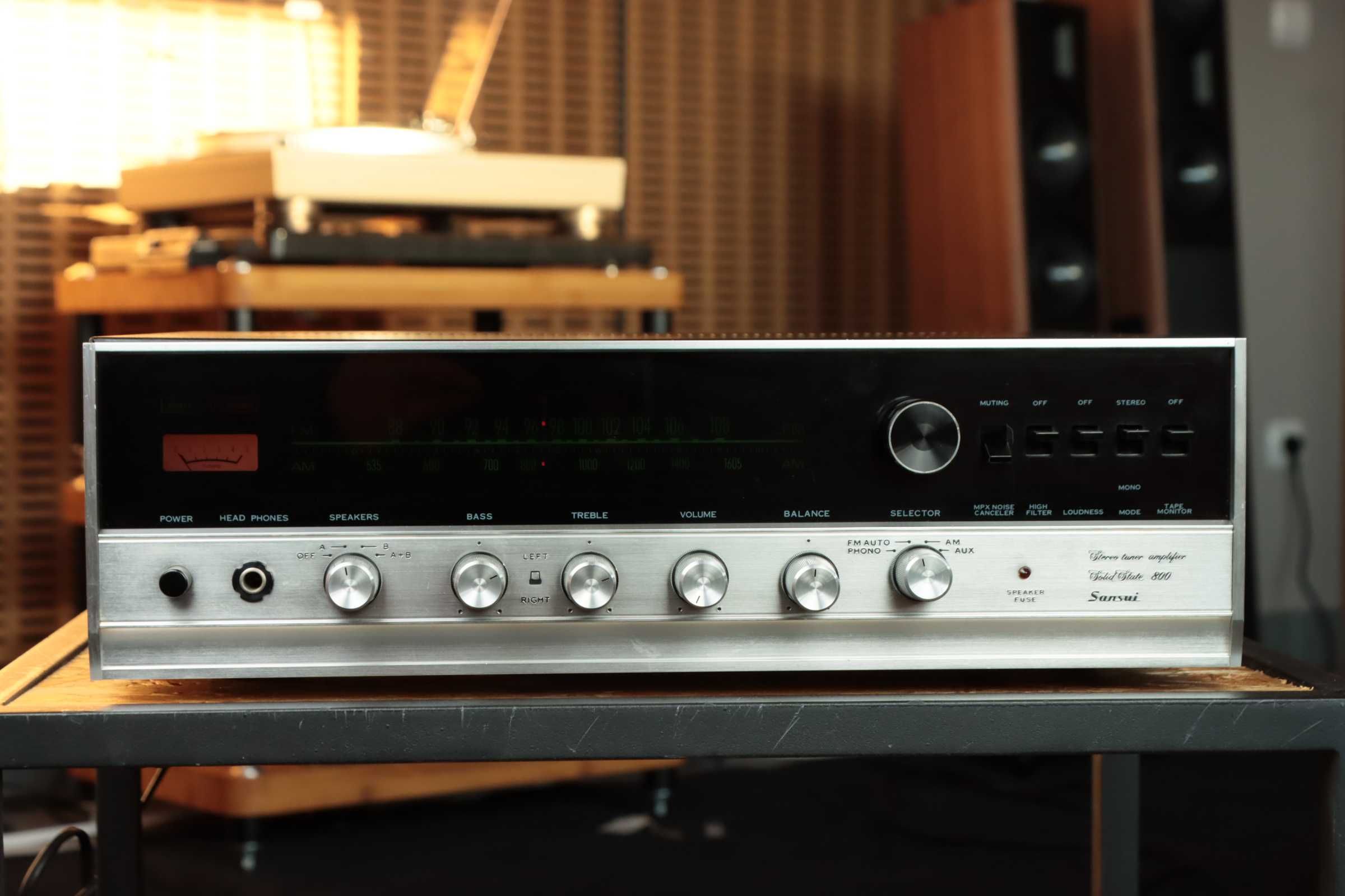 Amplificador Sansui - Solid State 800