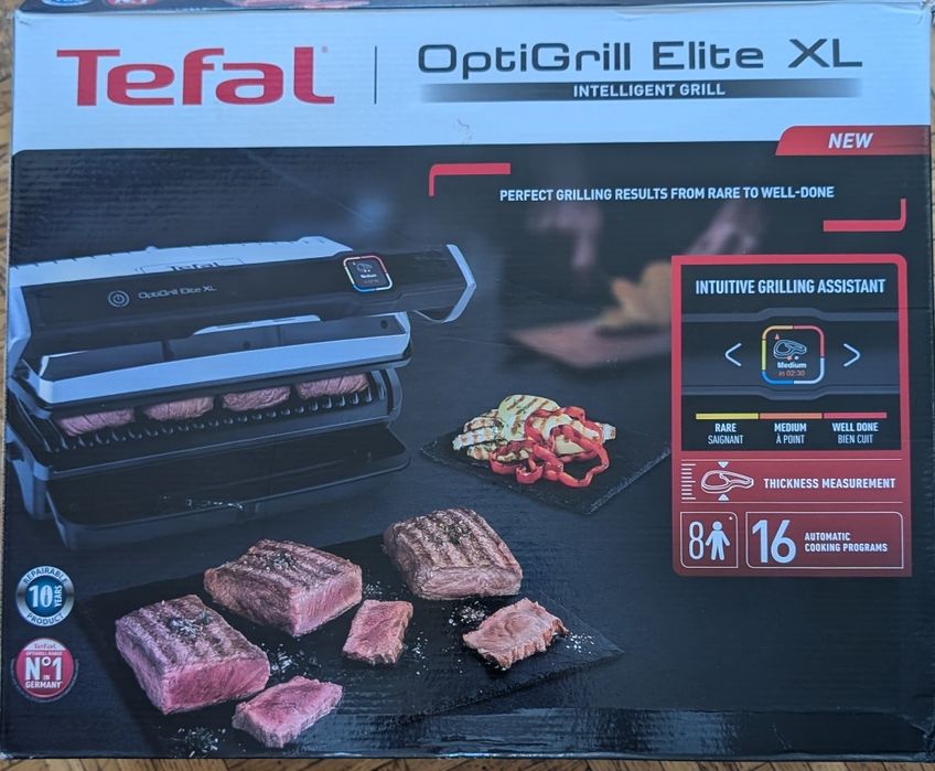 Grill elektryczny TEFAL Optigrill XL GC760D30