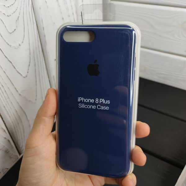 Чехол Silicone Case Full на iPhone 8 Plus/ 7 Plus/ SE 2022 Микрофибра