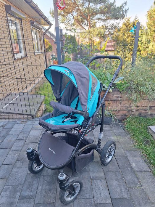 Wózek bliźniaczy lub rok po roku