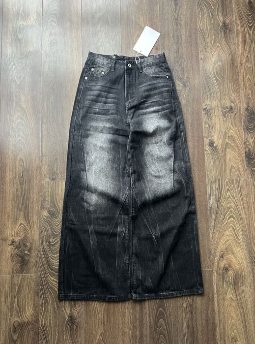 Широкі Джинси Jaded London Джинсові Штани Baggy Чорні Wide leg Y2K SK8
