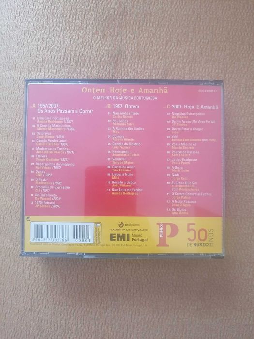 CD coleção Jornal Público, 59 anos de música, Vol 1, 3 CD