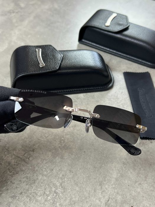 Мужские очки Chrome Hearts темные очки Хром Хартс солнцезащитные g250