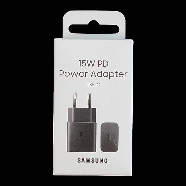 Samsung ładowarka sieciowa USB Typ C 15W PD AFC czarny (EP-T1510NBEGEU