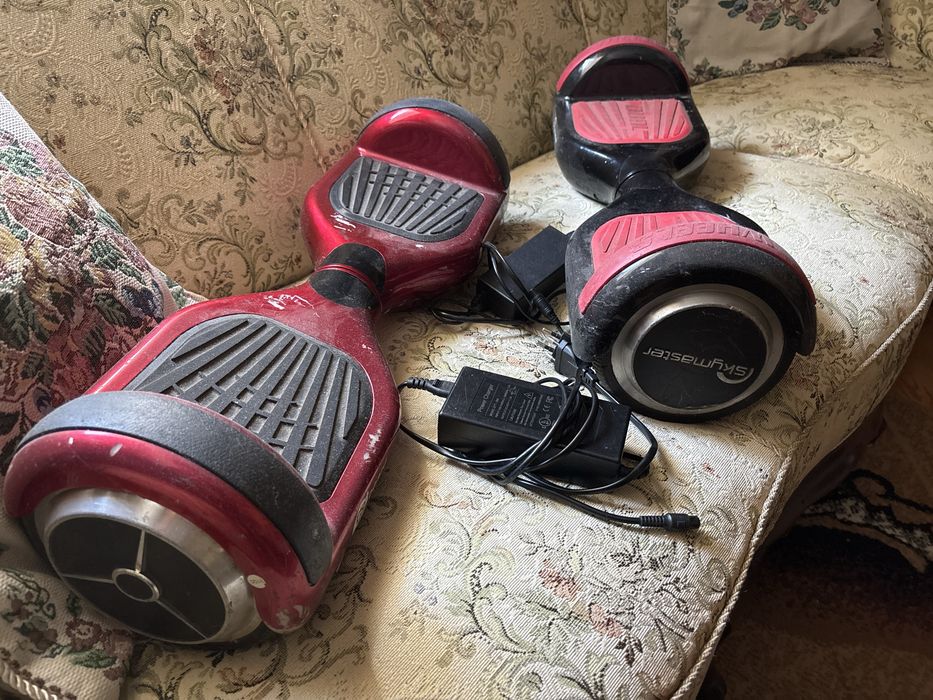 2 deski elektryczne plus 2 ładowarki