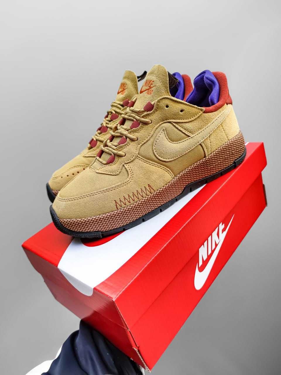 Мужские кроссовки Nike Air Force 1 Wild Wheat Gold 40-45 Новинка 2024!