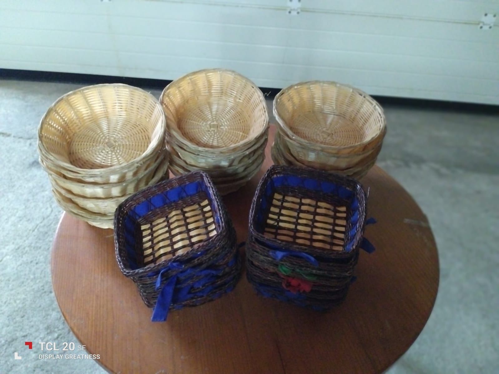 Cestos de vime - 1€ cada