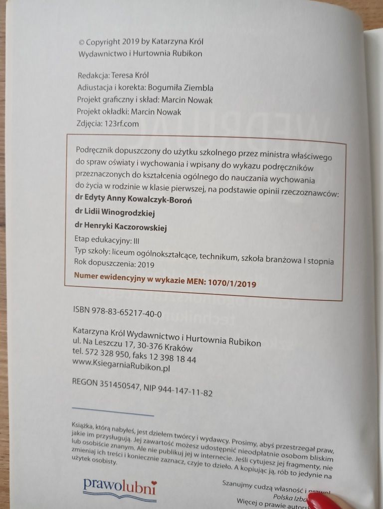 Wędrując ku dorosłości wychowanie do życia w rodzinie