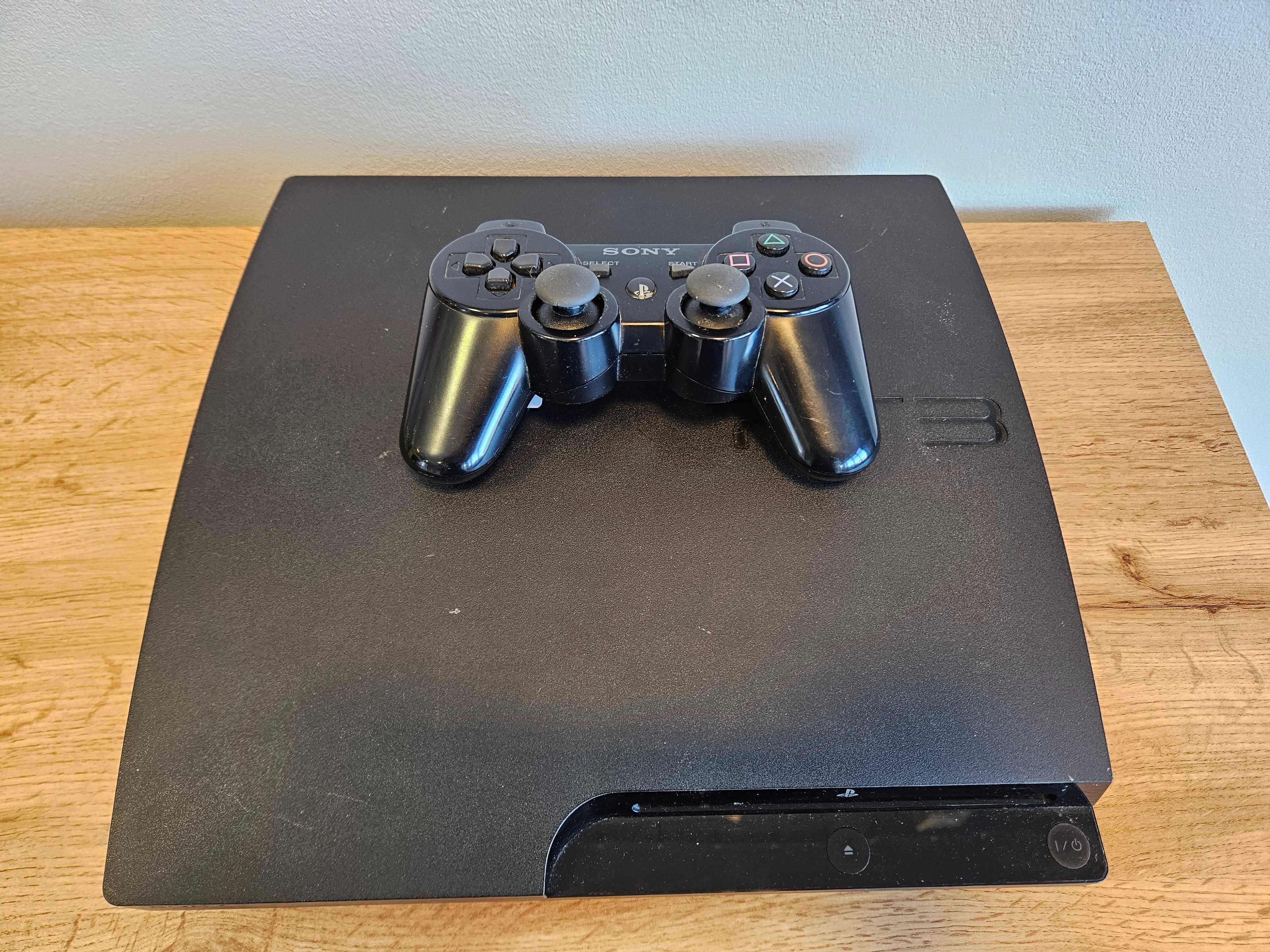 PlayStation 3 320gb + oryginalny pad As Game & GSM