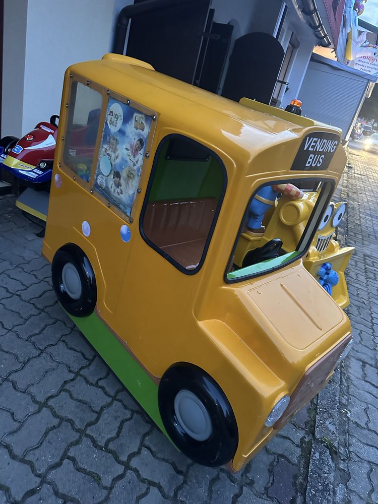 Bujak dla dzieci Vending Bus 2w1 Automat Zarobkowy