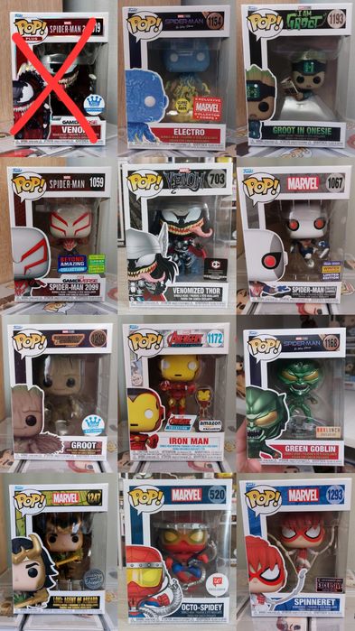 Оригінальні Funko POP різних серій (дивіться всі фото)