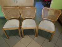 Krzesła wewnętrzne lub na taras 3szt