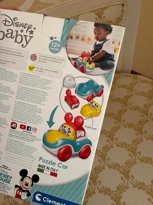 Машина трансформер 1-2 роки від 12 місяців, Disney baby, Міккі маус