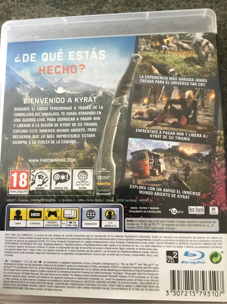 Jogo Far Cry 4 (PS3).