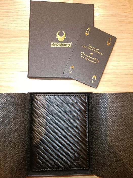 Donbolso® Rom I Slim Męski portfel ze skóry