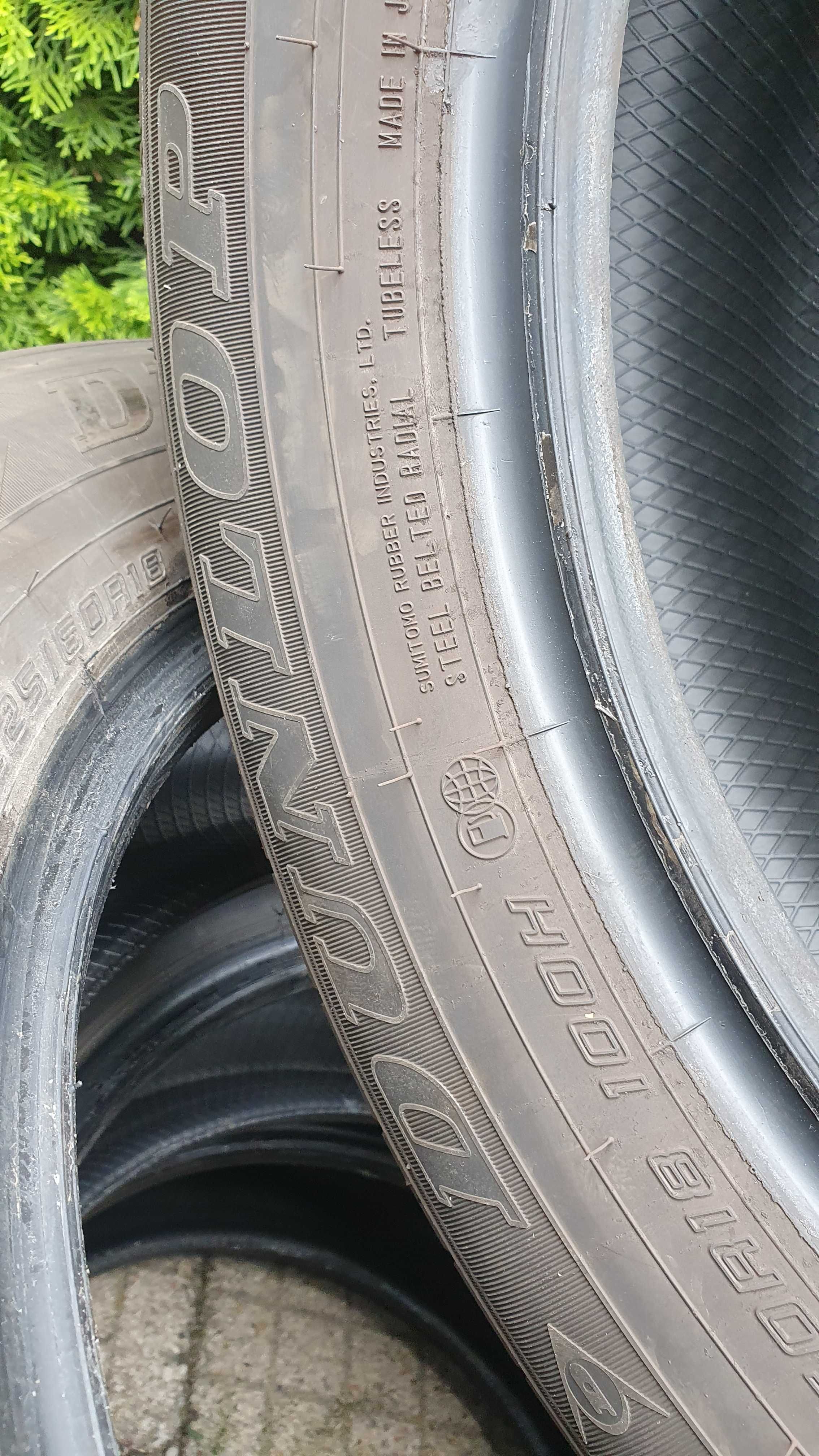 Opony letnie Dunlop Grandtrek PT30 225/60 R18 100H MAŁO UŻYWANE!