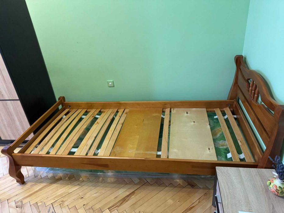 Ліжко 90×200 фабрики ТИС+матрас в подарунок