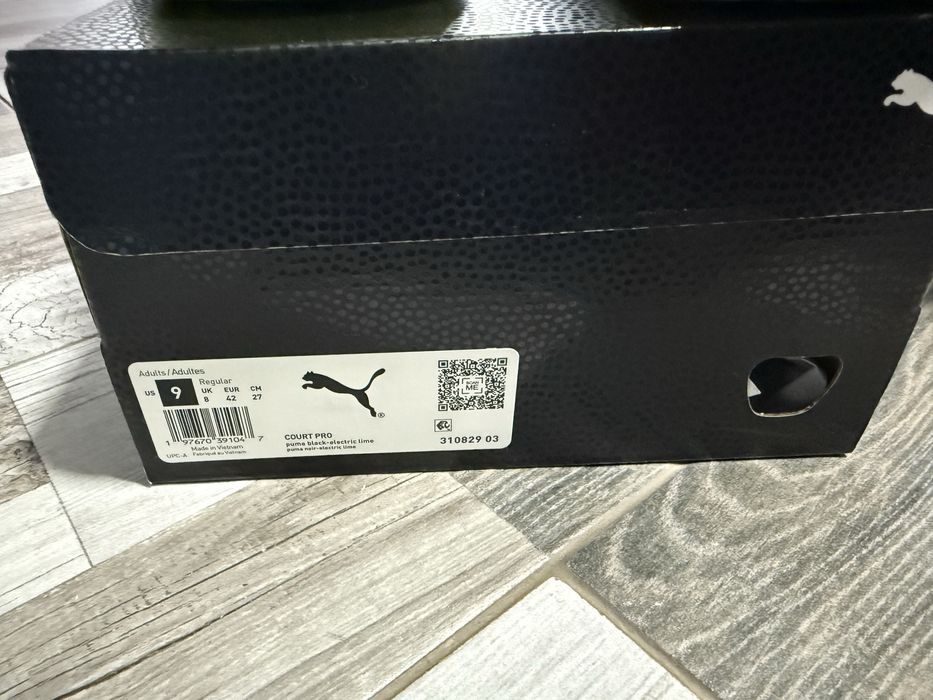 Кросівки пума чоловічі US 9, 27см