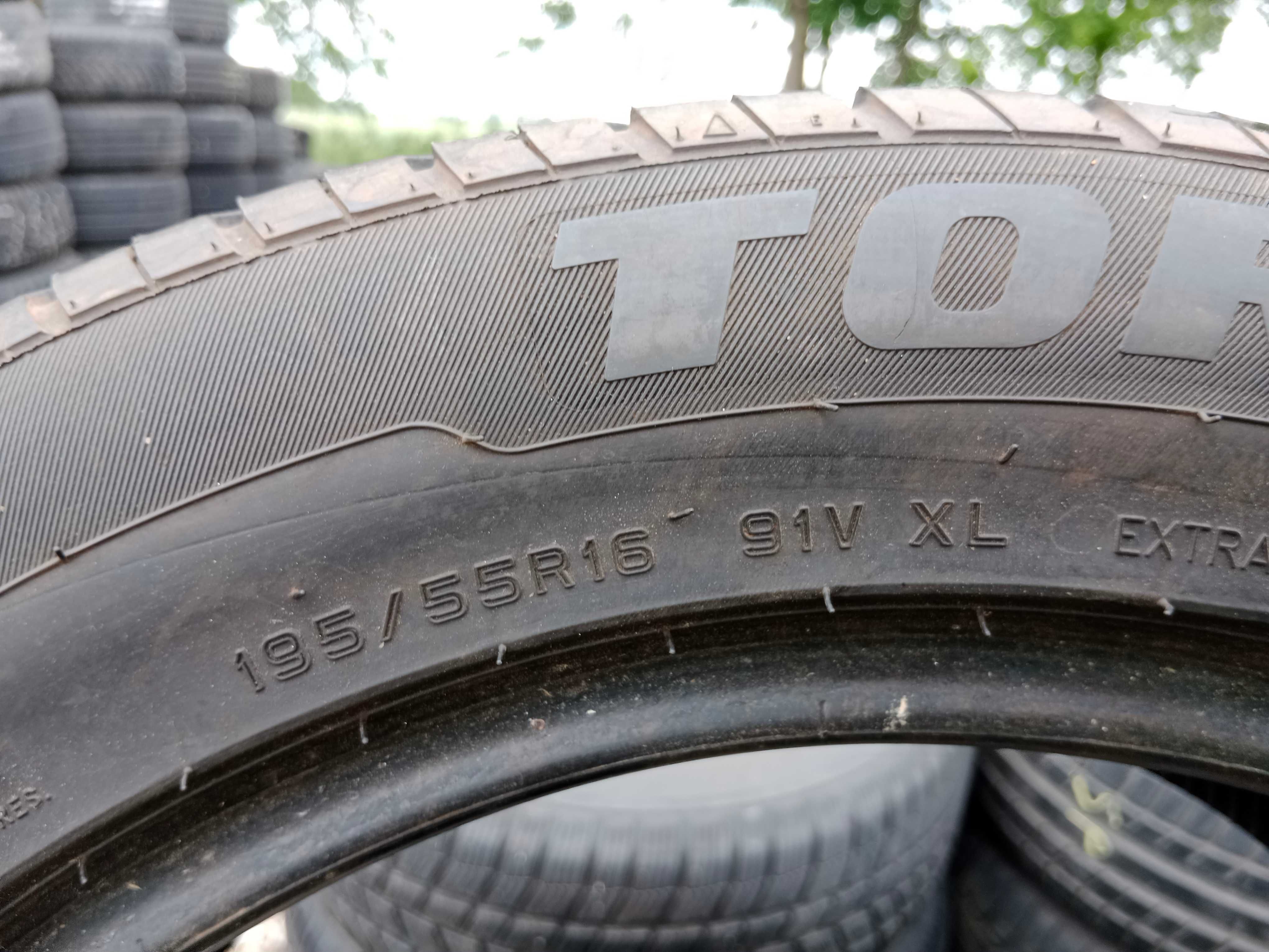 Opona używana letnia 195/55R16 Torque TQ901 1szt.