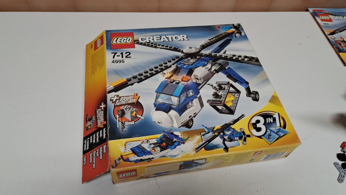 LEGO 4995 - CREATOR Cargo Copter - Completo