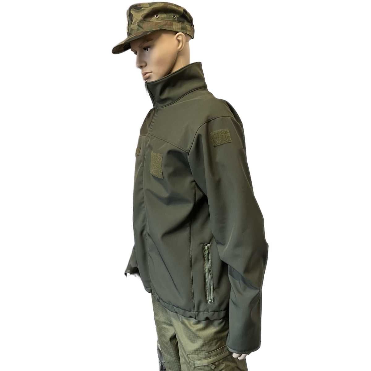 KURTKA BLUZA wojskowa SOFTSHELL khaki Rozmiar S