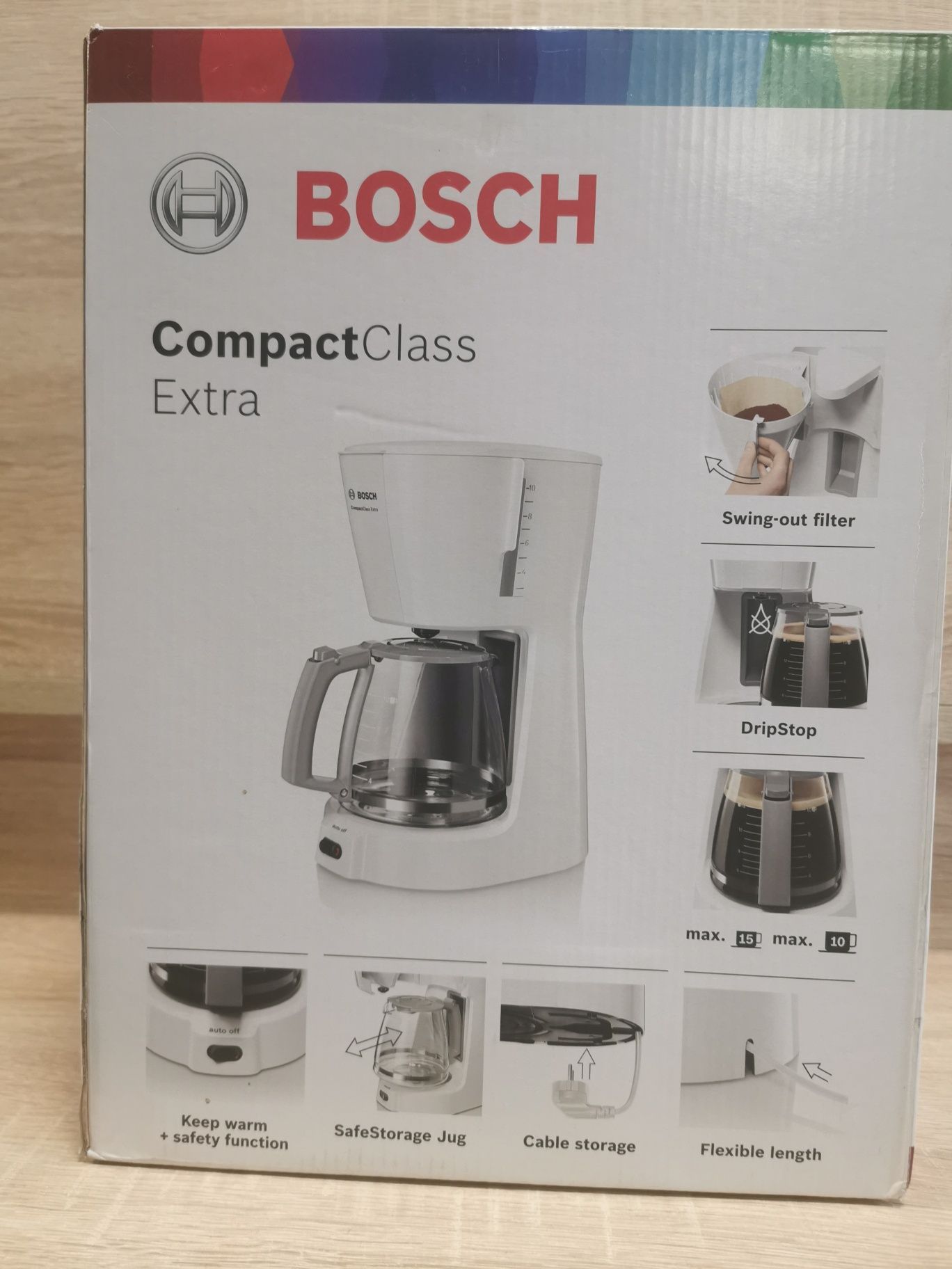 Ekspres przelewowy Bosch Compact Class Extra TKA3A031
