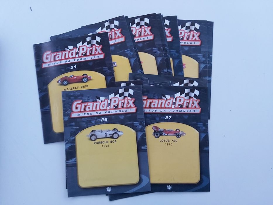 Fascículos Grand Prix, mitos da formula 1