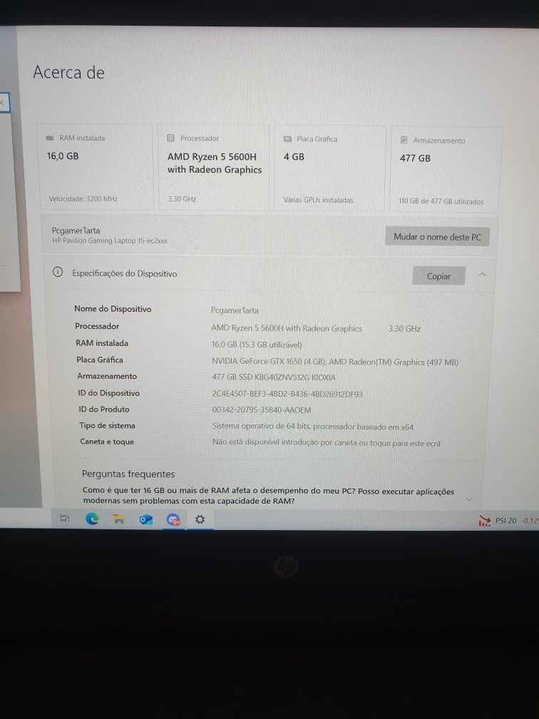 Pc gamer negociável/troca