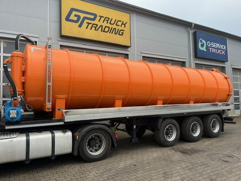 Zabudowa asenizacyjna Janco/GP Lift 28 m³  Zabudowa asenizacyjna Janco/GP Lift 28 m³