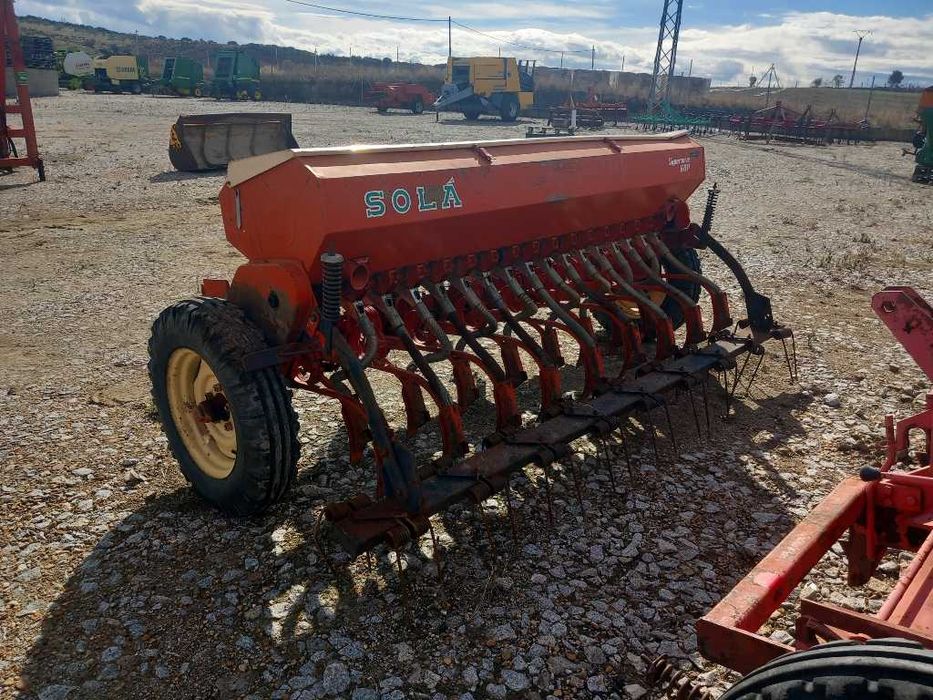 Semeador sola de 17 linhas