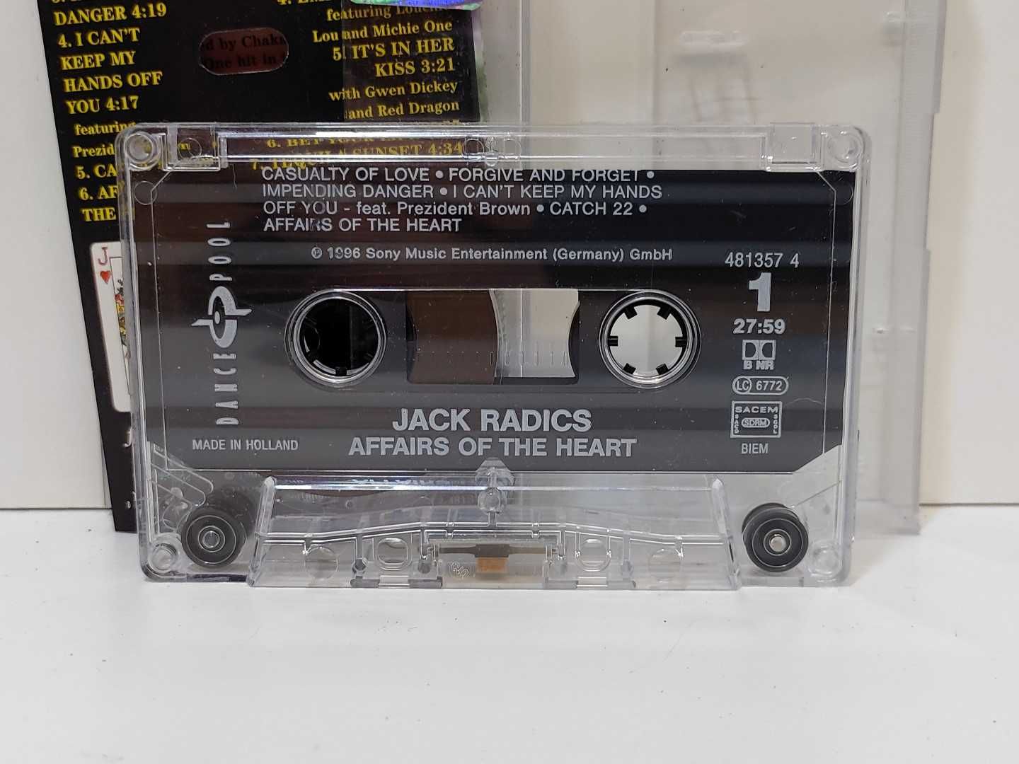 Jack Radics - Affairs of the heart - kaseta - KM169