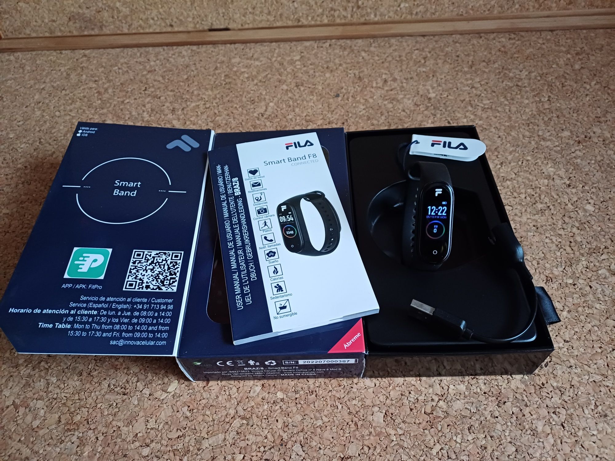 Relógio Fila, Smartband Running
Pulseira De Atividade