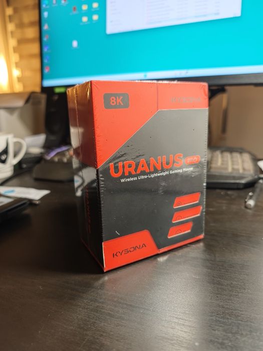 Myszka bezprzewodowa Kysona Uranus Pro Orange