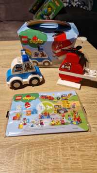 Lego duplo 109587 helikoter strazacki i radiowoz