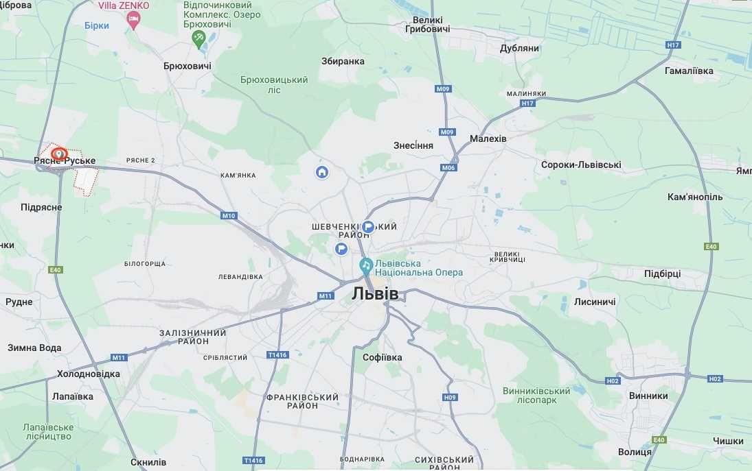 Продається ділянка з фундаментом Рясне-Руське, проект, дозвіл, паспорт